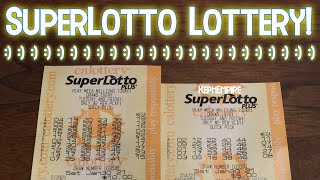 SUPERLOTTO LOTTERY  MUCH HIGHER JACKPOT CHANCE  16 MILLION JACKPOT  January 30 2021 [upl. by Alva]