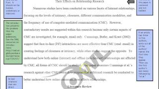 APA example paper [upl. by Erinna]