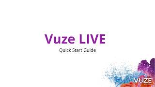 Vuze LIVE Tutorial  How to stream LIVE in 3D 360 to youtube or facebook with Vuze Camera [upl. by Zetrac]