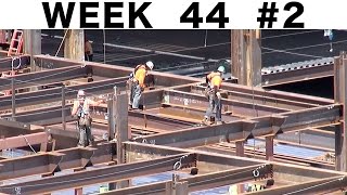 Ironworkers quotrawquot construction footage Ⓗ Week 44 construction clips set 2 [upl. by Asilrak]