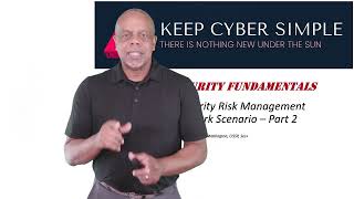 Risk Management Framework RMF Scenario  Part 2 [upl. by Nyraa898]