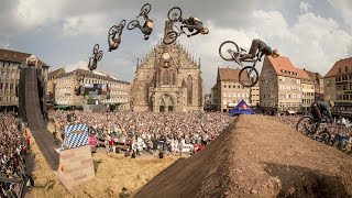 Urban Slopestyle Mountainbiking  Red Bull District Ride 2014 [upl. by Wehtta882]