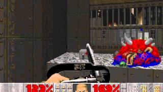 Doom II 100 Walkthrough Map17 Tenements [upl. by Freddy]