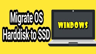 MIGRATE OS HARDDISK TO SSD [upl. by Elokcin]