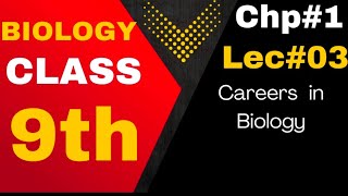 chapter 1  introduction to biology careers in biology [upl. by Sitra613]