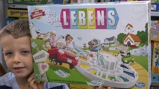 Das Spiel des Lebens  Neuauflage Hasbro  ab 8 Jahre  damals ein Klassiker [upl. by Doug693]