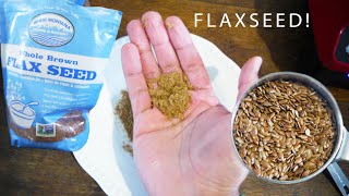 How To Grind Flaxseeds Using A Blender Ground Flaxseeds  Planet Soane [upl. by Attenaej]