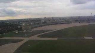 Brussels Airlines takeoff from Tempelhof Berlin Airport [upl. by Sair]