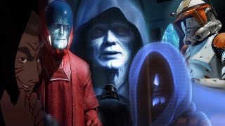 Hooded Hologram  Every Darth Sidious Broadcast  Ep 19The Clone WarsRebels [upl. by Annalise]