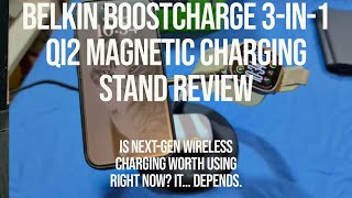 Belkin BoostCharge Pro 3 in 1 Qi2 Magnetic Charging Stand Review [upl. by Damha]