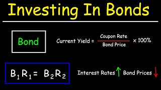 Intro to Investing In Bonds  Current Yield Yield to Maturity Bond Prices amp Interest Rates [upl. by Ellehsar]