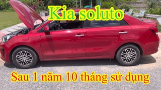 Review kia soluto sau 1 năm 10 tháng sử dụng tình trạng như thế nàobinbotv [upl. by Graham]