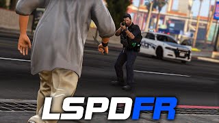 Playing GTA 5 As A LEO 🚨🚨 Has a Knife  GTA V LSPDFR 2023 [upl. by Puett]