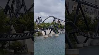 velociraptor roller coaster Universal Studios Orlando Florida [upl. by Elok]