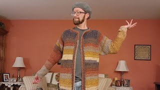 Part 1  How to make a Cardigan  Easy amp Customizable  a Crochet Tutorial [upl. by Evvie346]