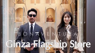 【Shop Cruise】BONAVENTURA Ginza Flagship Store [upl. by Ymorej]