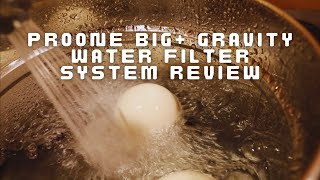 ProOne Big Gravity Water Filter System Review [upl. by Aicileb904]