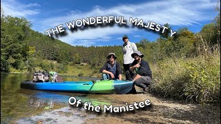 Kayak Camping  Majestic Manistee River Michigan An Overnight Adventure through a National Forest [upl. by Washko]