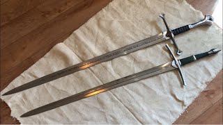 Меч Арагорна Перековка Андрил Aragorn sword making Anduril Reforged [upl. by Merfe973]