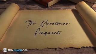 The Muratorian Fragment  Bible Canon List [upl. by Marylou]