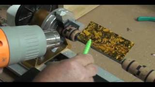 Abalone Veneer Inlays  Heat Gun Method [upl. by Eiresed]