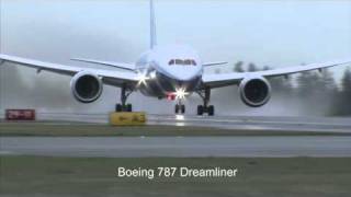 The Noise difference between a Boeing 707 and a Boeing 787 Additional Video [upl. by Aynwat]