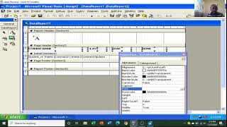 VB projects  Create reports in Vb 60 [upl. by Jenny]
