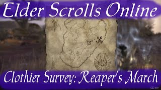 Clothier Survey Reapers March Elder Scrolls Online [upl. by Alyaj]