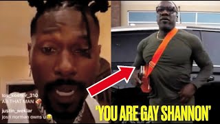 Antonio Brown DISRESPECTS Shannon Sharpe Over Sus Viral Video Hopping Out Of His SUV [upl. by Sakul672]