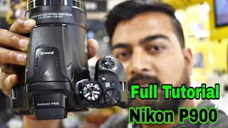 Nikon P900 Live Tutorial And live zoom test [upl. by Odlavso]