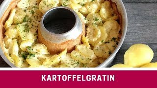 Kartoffelgratin aus dem Omnia Backofen  4 REIFEN 1 KLO [upl. by Leasi]