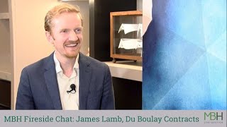 James Lamb from du Boulay Contracts  Fireside Chat [upl. by Atikahc216]