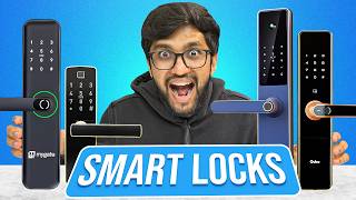 Best Smart Door Lock in India Urban Company Native Godrej Qubo amp MyGate Review [upl. by Demah702]