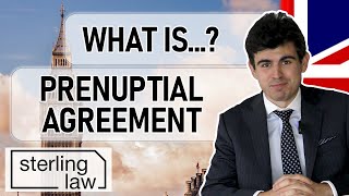 What is Prenuptial Agreement in UK  Sterling Law [upl. by Ahtelahs]