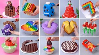 1000 Easy Colorful Cake Decorating You Can Try At Home  Beautiful Chocolate Cake Compilation [upl. by Vorster107]