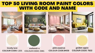 Asian Paints Colour Combination With Code 2024  Living Room Paint Color Ideas With Colour Code [upl. by Nnyrb]