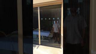 Genius Sheer Advanced Retractable Screen Door [upl. by Ahsil]