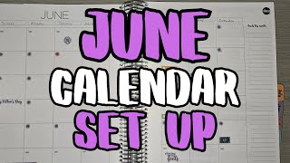 June 2024 Calendar Set Up  Saving 20K  Zero Based Budgeting [upl. by Tory758]