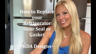 Making your freezer door or refrigerator door stick and seal again [upl. by Garceau]