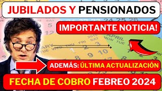 🛑ALERTA Jubilados de La Mínima 💲 Noticia Importante de ANSES 🚩Fecha de Cobro Actualizadas Febrero [upl. by Inga643]