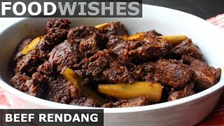 Beef Rendang  Spicy quotDryquot Curry Beef  Food Wishes [upl. by Esme751]