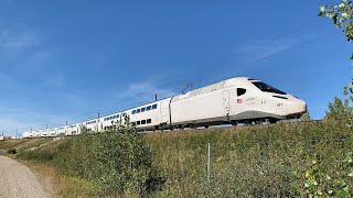 TGV M Les essais continuent avec la rame 997 de passage en Alsace [upl. by Eugeniusz]