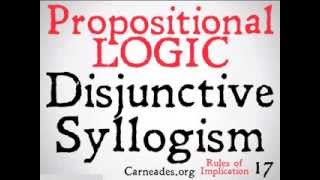 Disjunctive Syllogism [upl. by Lily]