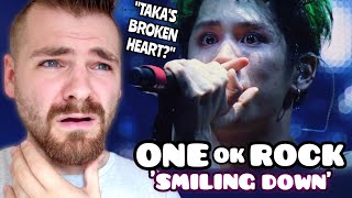 First Time Hearing ONE OK ROCK quotSmiling Downquot  LIVE from quot35XXXVquotJAPAN TOUR  REACTION [upl. by Emrich]