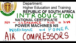 Power Machines N5 Air Compressors Introduction  No Clearance mathszoneafricanmotives mathswithadmirelightone [upl. by Shirleen714]