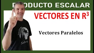 Producto escalar de dos vectores paralelos  DoctorAlfaes [upl. by Ierna950]