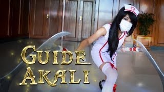 Akali LoL FR  Tuto Ap mid Pentakill  Skyyart Vidéo Tips League Of Legends [upl. by Eicnahc96]