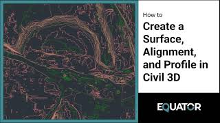 How to create a Surface Profile and Section Views in AutoCAD Civil 3D [upl. by Funk]