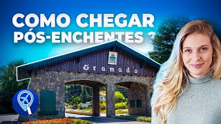 Como está Gramado e como chegar à cidade depois das chuvas no Rio Grande do Sul [upl. by Jonette]