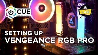 How To Set Up VENGEANCE RGB PRO in CORSAIR iCUE [upl. by Nosreh787]